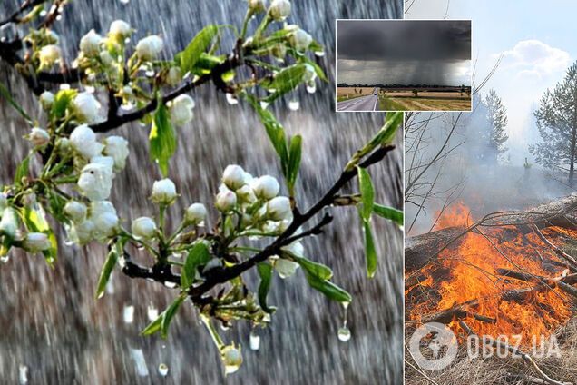 Циклон поступово гасить пожежі: з'явився обнадійливий прогноз погоди по Україні