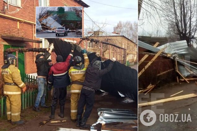 На Россию обрушился страшный ураган: есть жертвы. Фото и видео разрушений