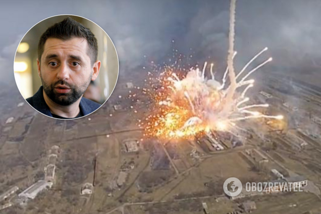 Арахамия заявил, что Россия непричастна к взрывам на военных складах в Балаклее