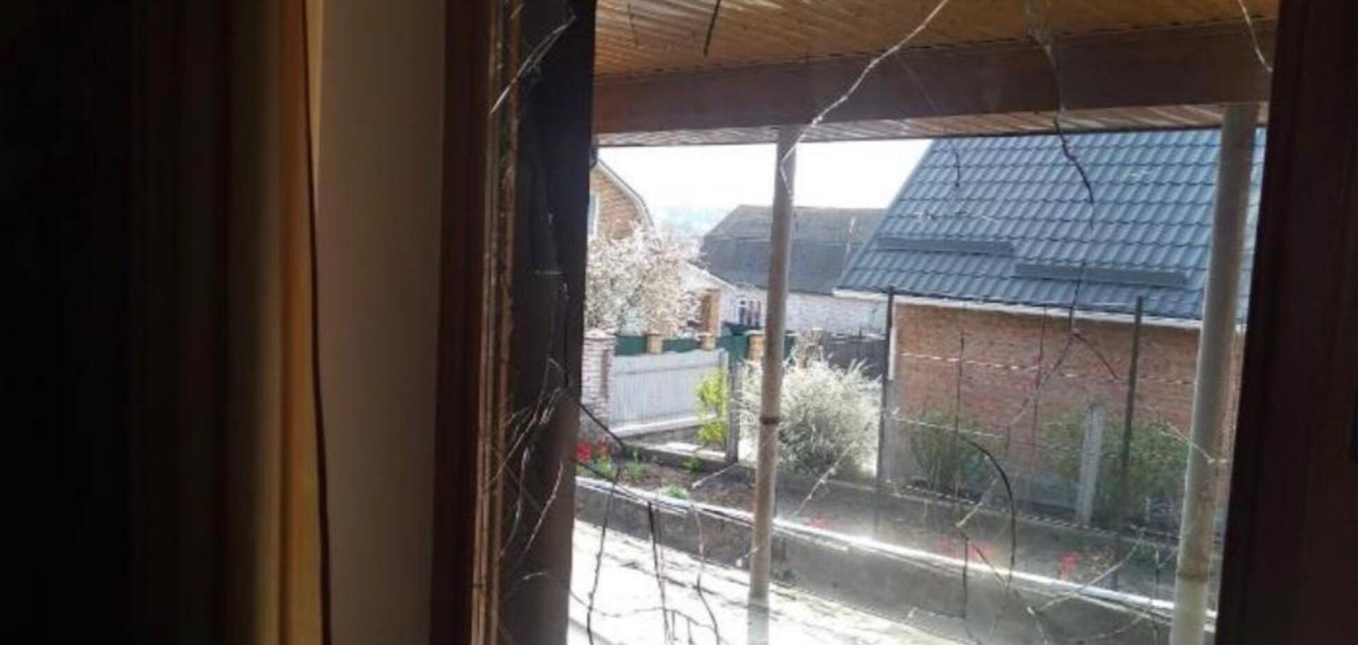 Під Києвом напали на будинок журналіста. Фото