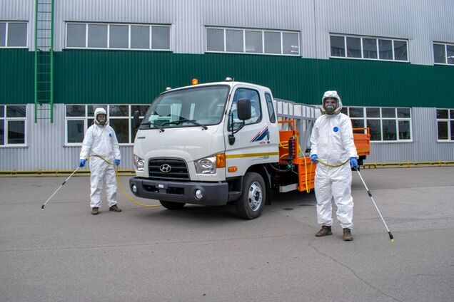 В Україні випустили автомобіль для боротьби з пандемією COVID-19