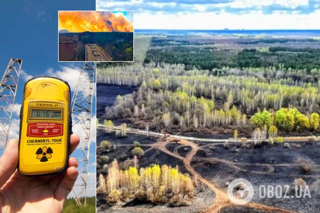 Розноситься попіл із радіацією? Названо небезпечний наслідок пожеж у Чорнобильській зоні