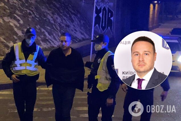 Топ-чиновник КГГА устроил драку с полицейским в Киеве и был с позором уволен. Видео