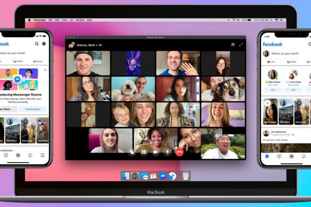 Facebook запустила аналог Zoom – Messenger Rooms: як він працює