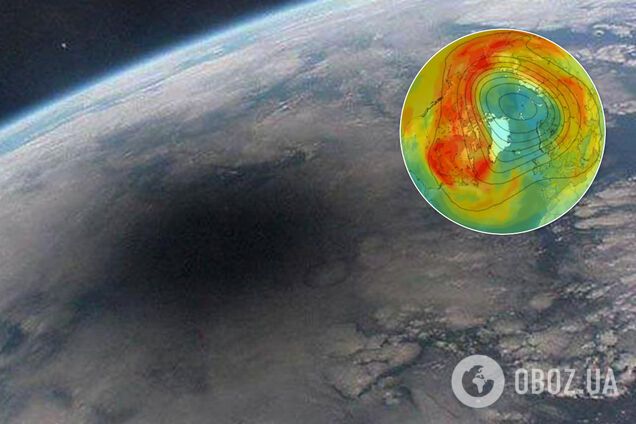 Над Арктикой затянулась огромная озоновая дыра: ученые объяснили аномалию. Видео