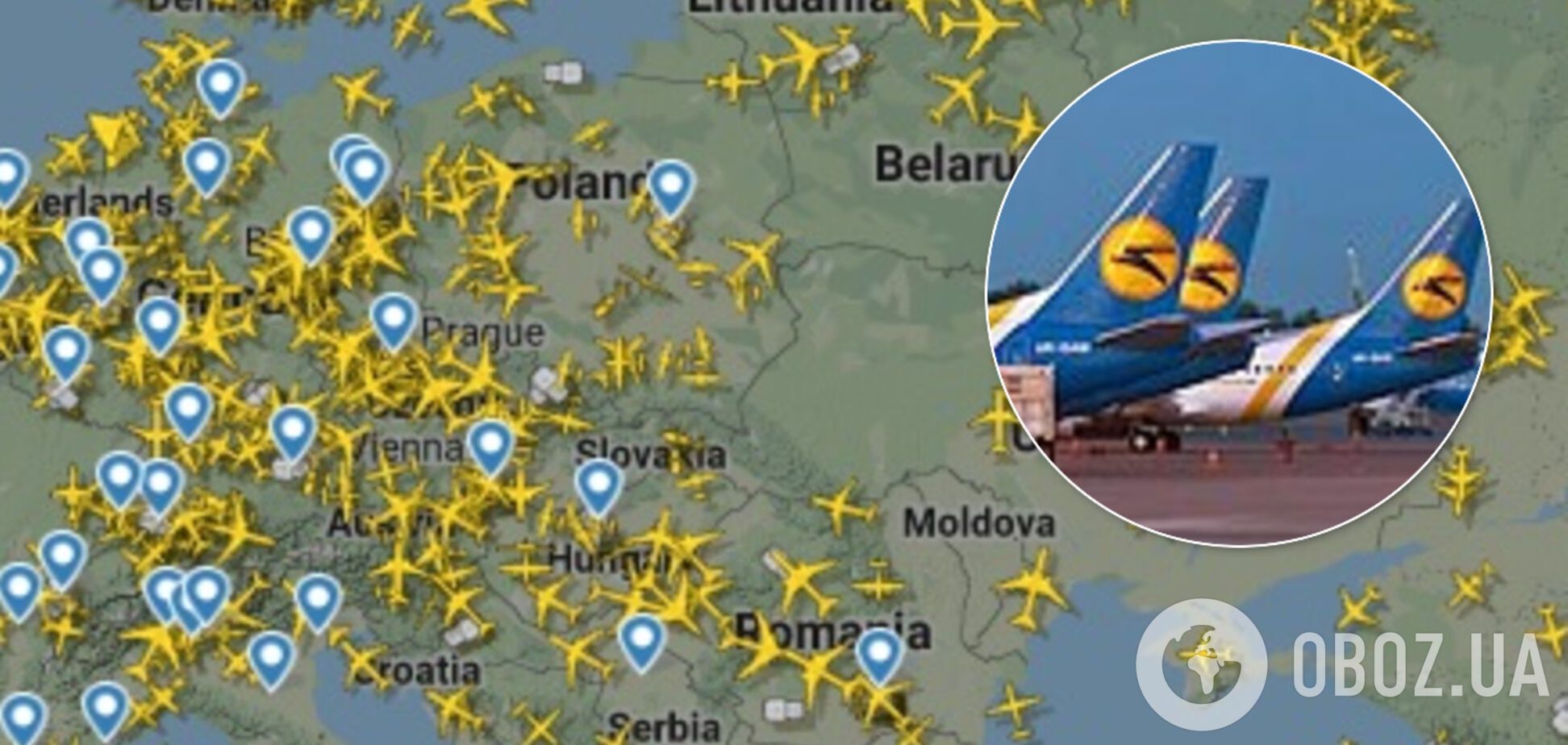 Почему в Украине не летают самолеты: министр дал пояснение