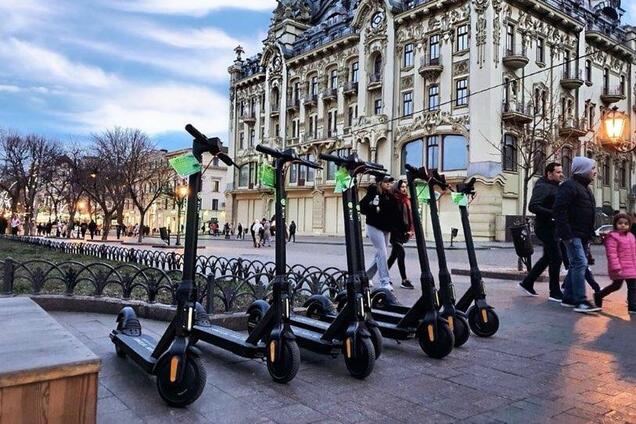 Самокати врятують міста від транспортного колапсу