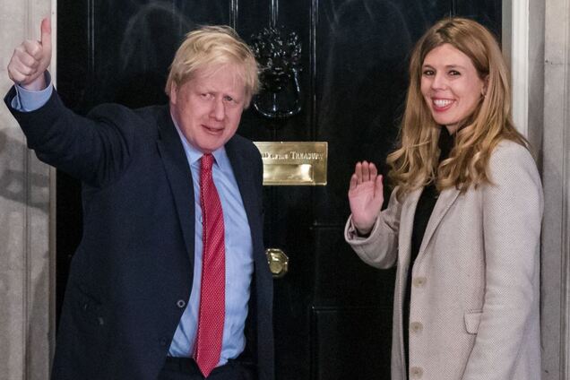 Борис Джонсон и Кэрри Саймондс