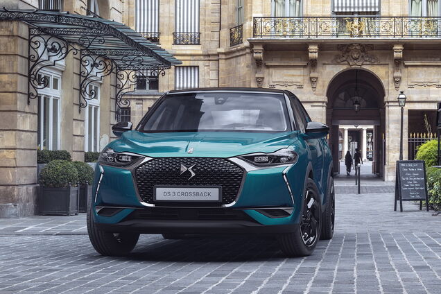 Новий компактний кросовер DS3 Crossback їде в Україну