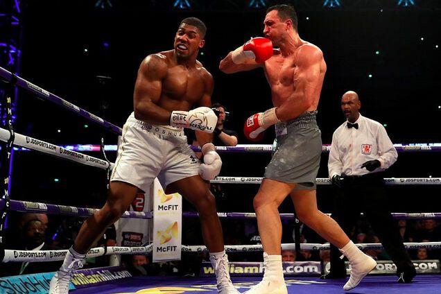 Энтони Джошуа против Владимира Кличко