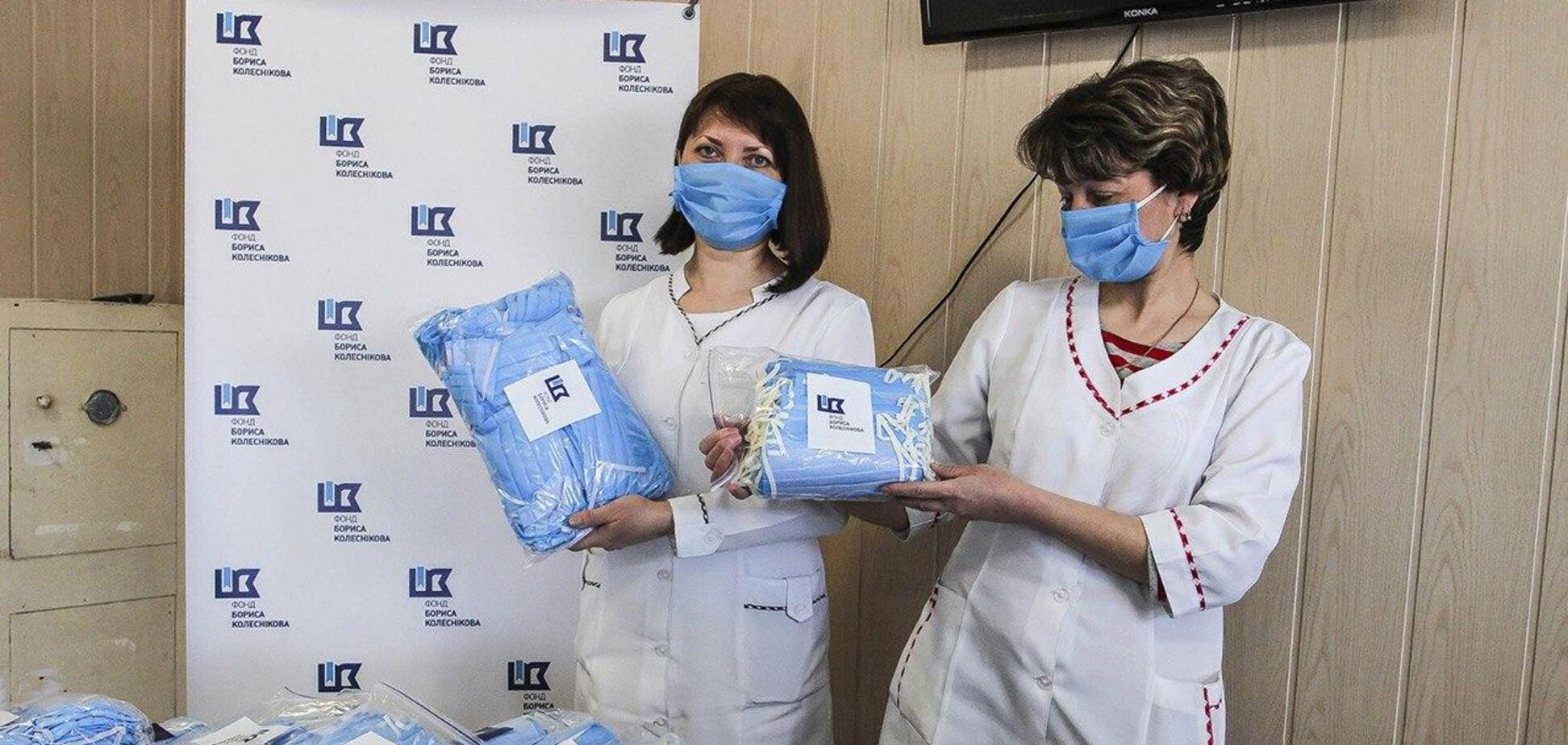 Борис Колесников продолжает оказывать поддержку Донетчине в борьбе с коронавирусом