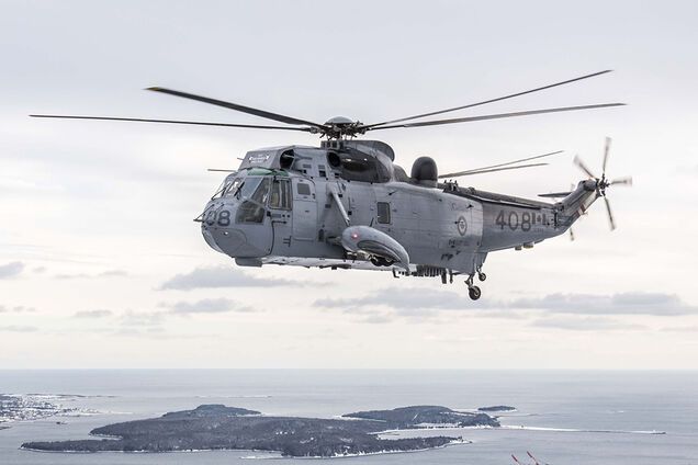 Вертолет НАТО с военными потерпел крушение посреди моря
