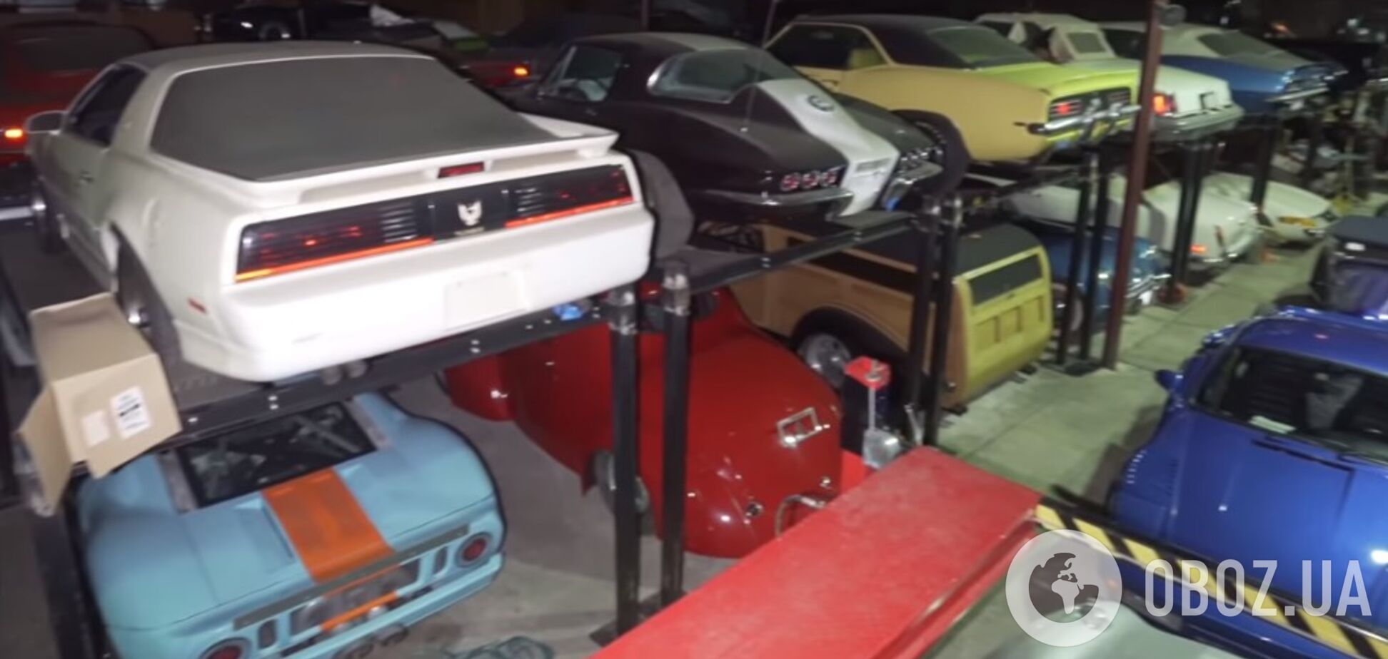 У гаражі знайшли сотні машин, про які забули на 30 років