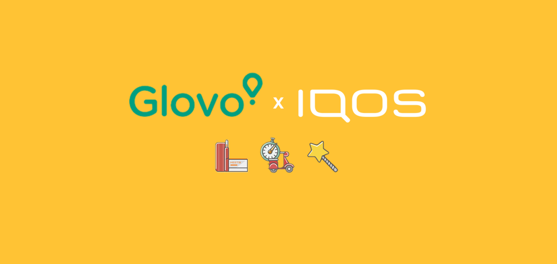 Glovo доставлятиме IQOS та стіки в 11 містах. За більшістю напрямків – безкоштовно