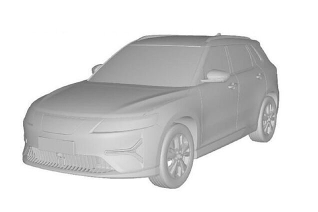 SAAB не умер: первое фото электрического кроссовера из Швеции