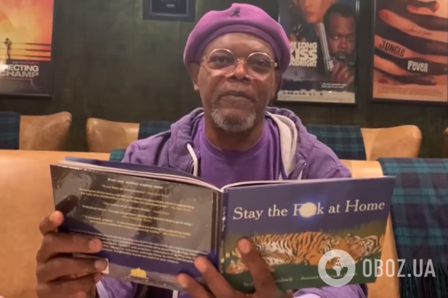 'Оставайтесь, б**дь, дома!' Голливудский актер Сэмюэл Л. Джексон зачитал матерный стих о коронавирусе