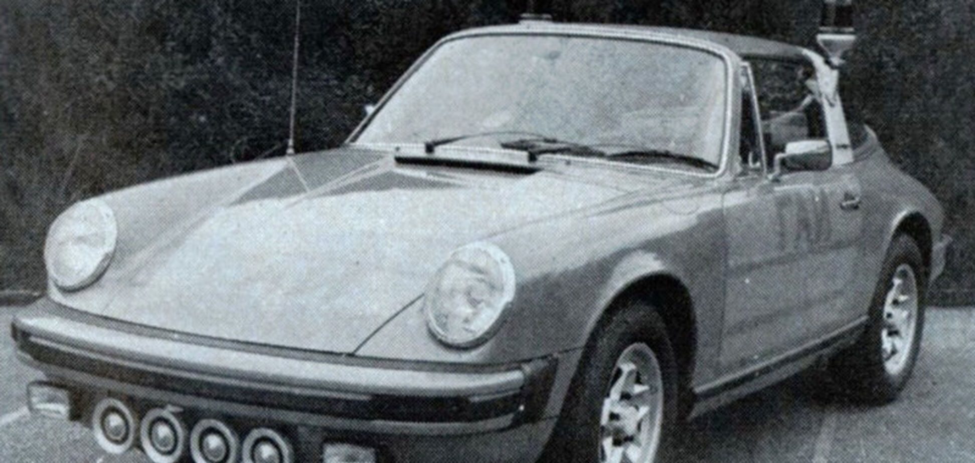 Не только Жигули: откуда у ГАИ СССР взялся Porsche 911