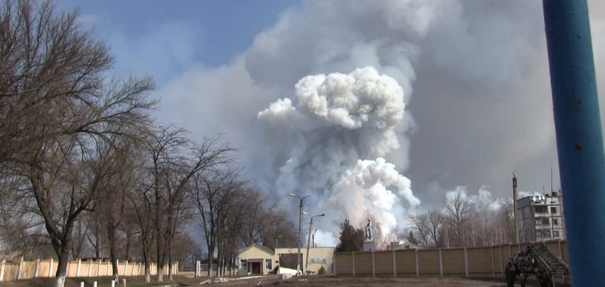 Вибухи на арсеналі у Балаклії