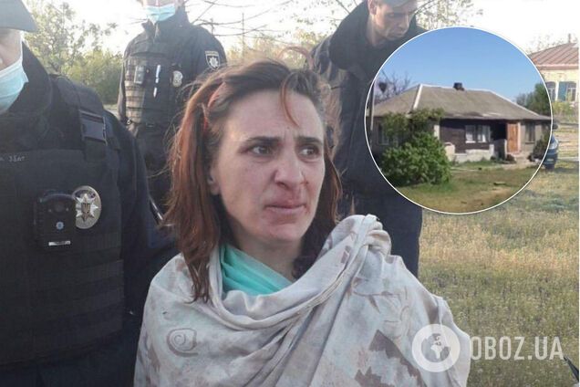 Вся улица в крови: появилось видео дома женщины, обезглавившей дочь в Харькове