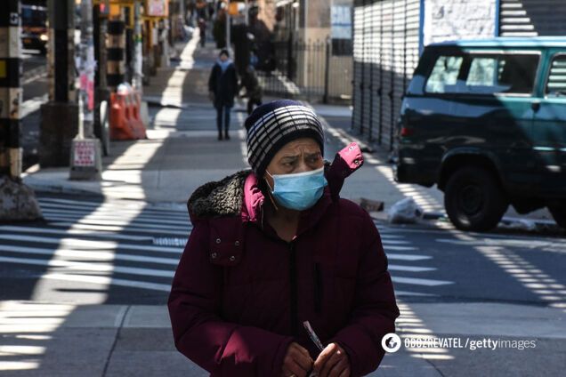 Коронавірус за добу вбив майже 600 людей у штаті Нью-Йорк