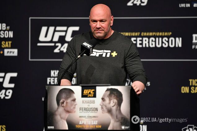 Глава UFC Дейна Уайт потрапив в скандал з інтимним відео