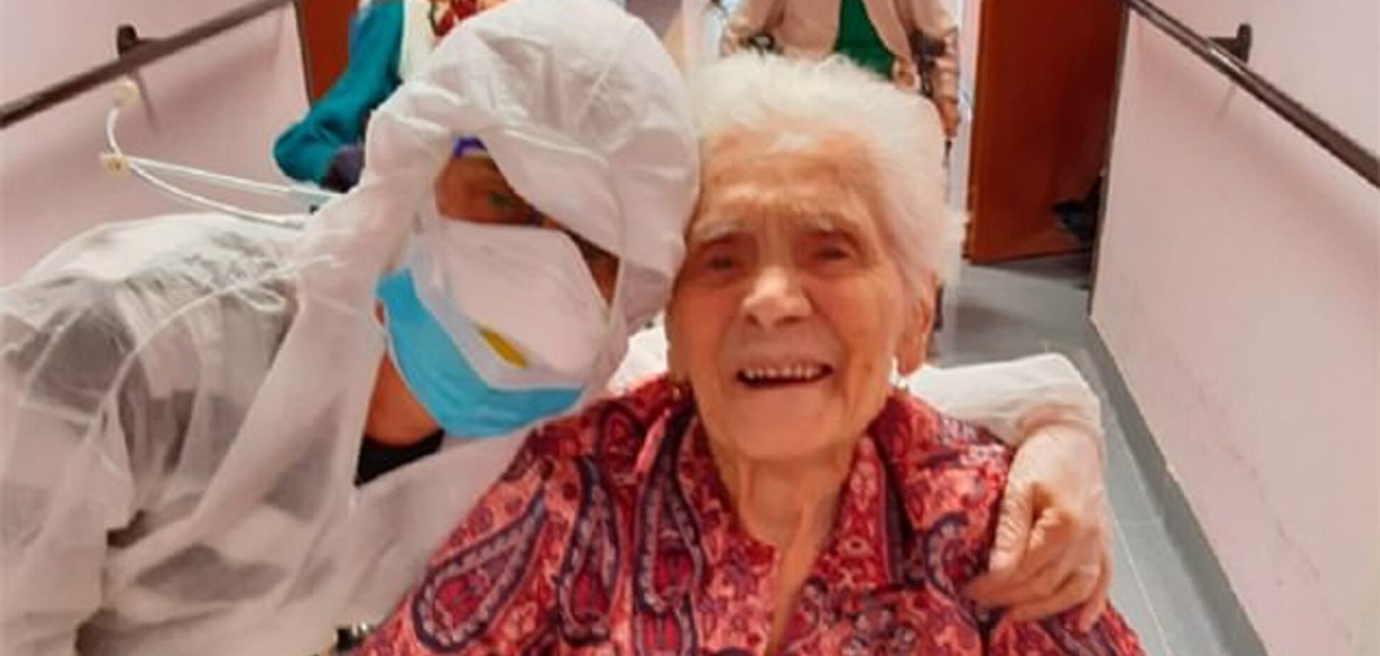 Пережила дві пандемії: 104-річна італійка перемогла коронавірус