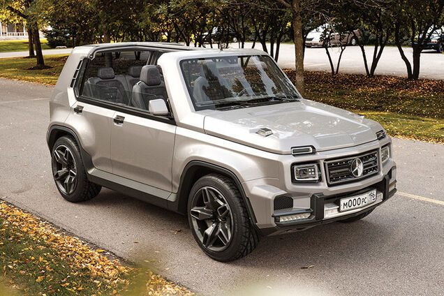 Гелендваген внезапно превратили в Лада Нива. Удивительные фото