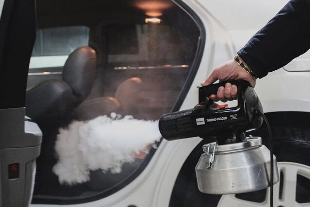 Минздрав рассказал, можно ли дезинфицировать авто "холодным туманом"
