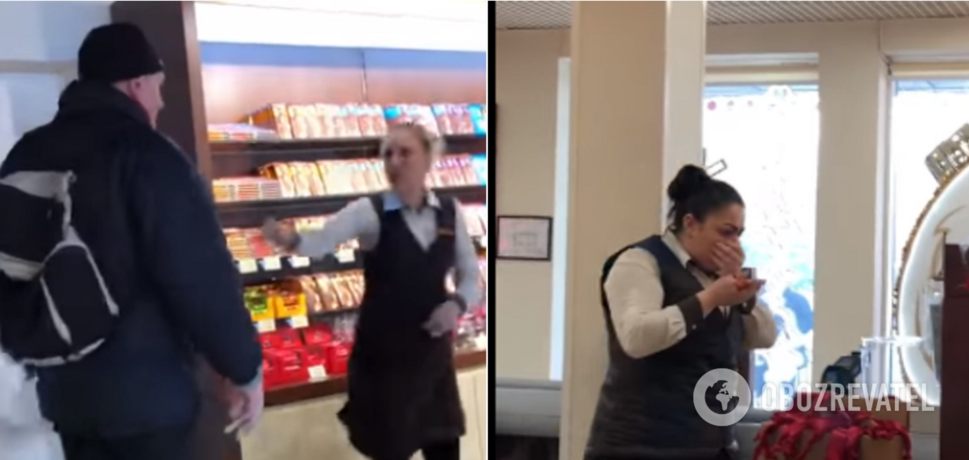 В Киеве мужчина напал на сотрудниц магазина