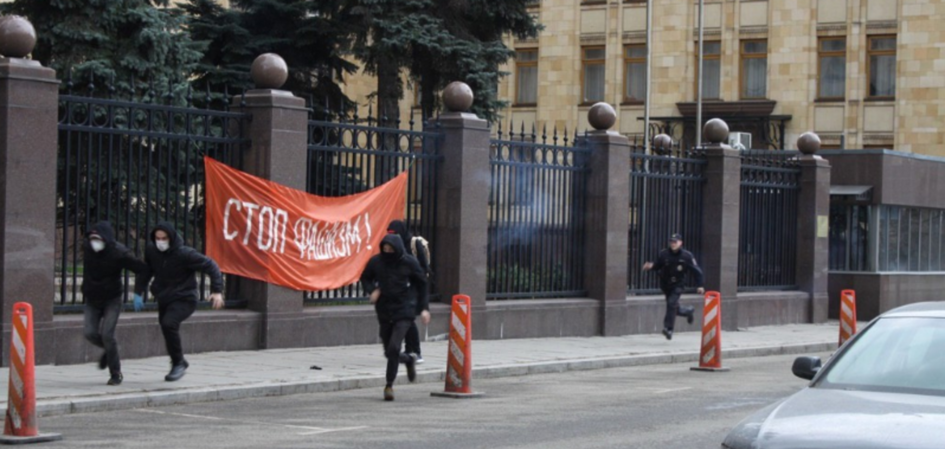 Нападение на посольство Чехии в Москве
