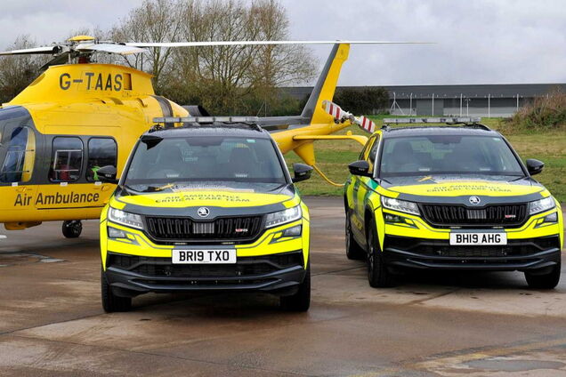 Найкрутіший кросовер Skoda перетворили на швидку допомогу