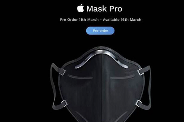 Apple начала выпуск защитных масок в разгар пандемии коронавируса