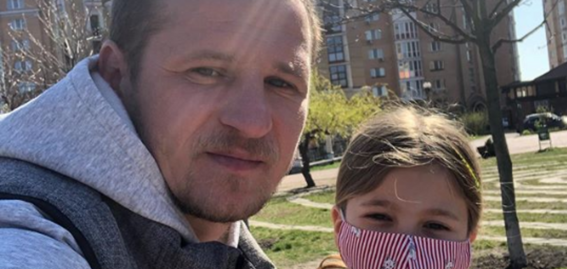 Олександр Алієв з дочкою