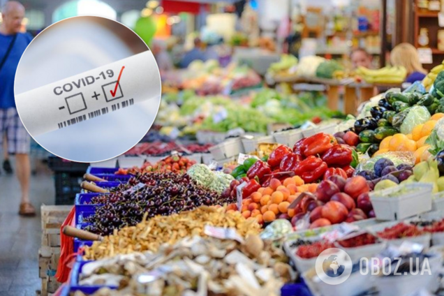 На Запорожье директор рынка нарушил карантин и заразился коронавирусом