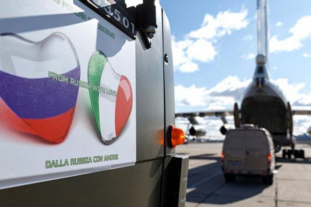 Росія залякала газету, яка викрила військових у гумконвої в Італію