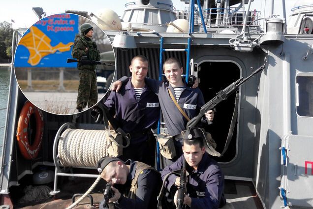 Волонтери показали моряків Путіна, які захопили Крим