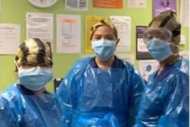 Медсестри надягли сміттєві пакети замість захисних костюмів і заразилися коронавірусом