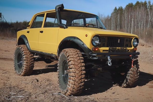 Забудьте про Ниву и УАЗ: в сети показали Копейку 4х4 с V8 от Toyota