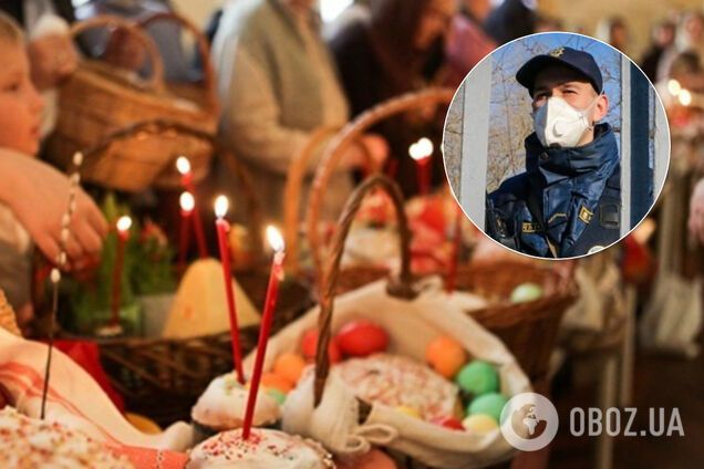 У поліції пообіцяли не виганяти українців із храмів на Великдень