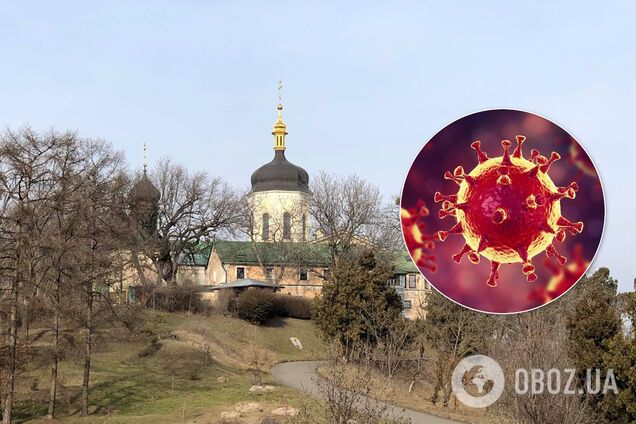 В сети указали на горькую иронию с коронавирусом в монастыре Киева