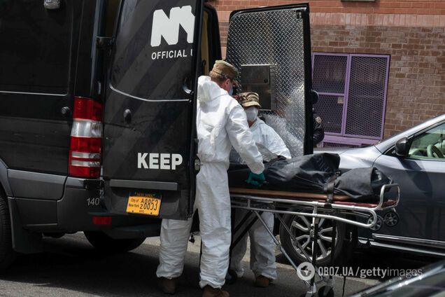 Штат Нью-Йорк третий день бьет антирекорд по смертям от коронавируса: 799 за сутки