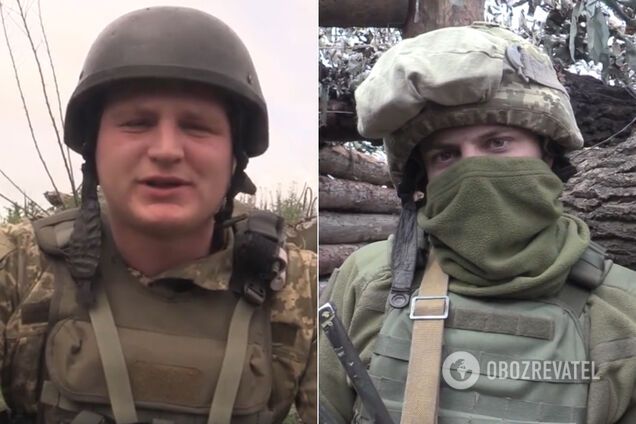 Бійці ООС на Донбасі зворушливо привітали своїх матерів. Відео