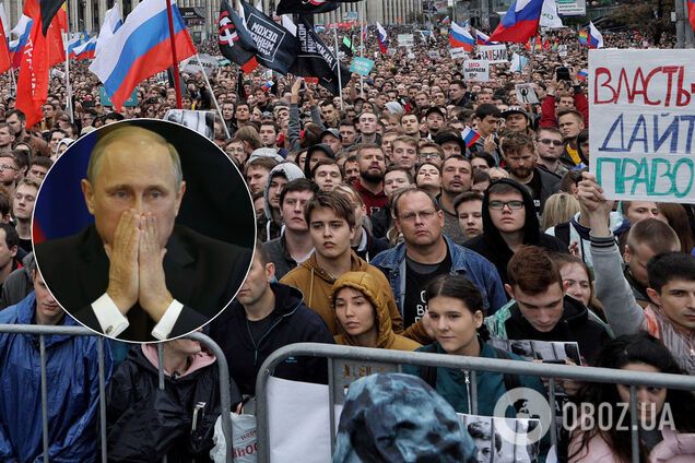 Рейтинг Путина в России упал до минимума: социолог спрогнозировал "голодные" бунты
