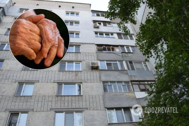 У Миколаєві з вікна викинулася пенсіонерка, яку не випускали з дому на карантині. 18+