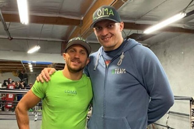 Александр Усик и Василий Ломаченко