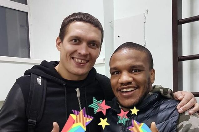 Олександр Усик і Жан Беленюк