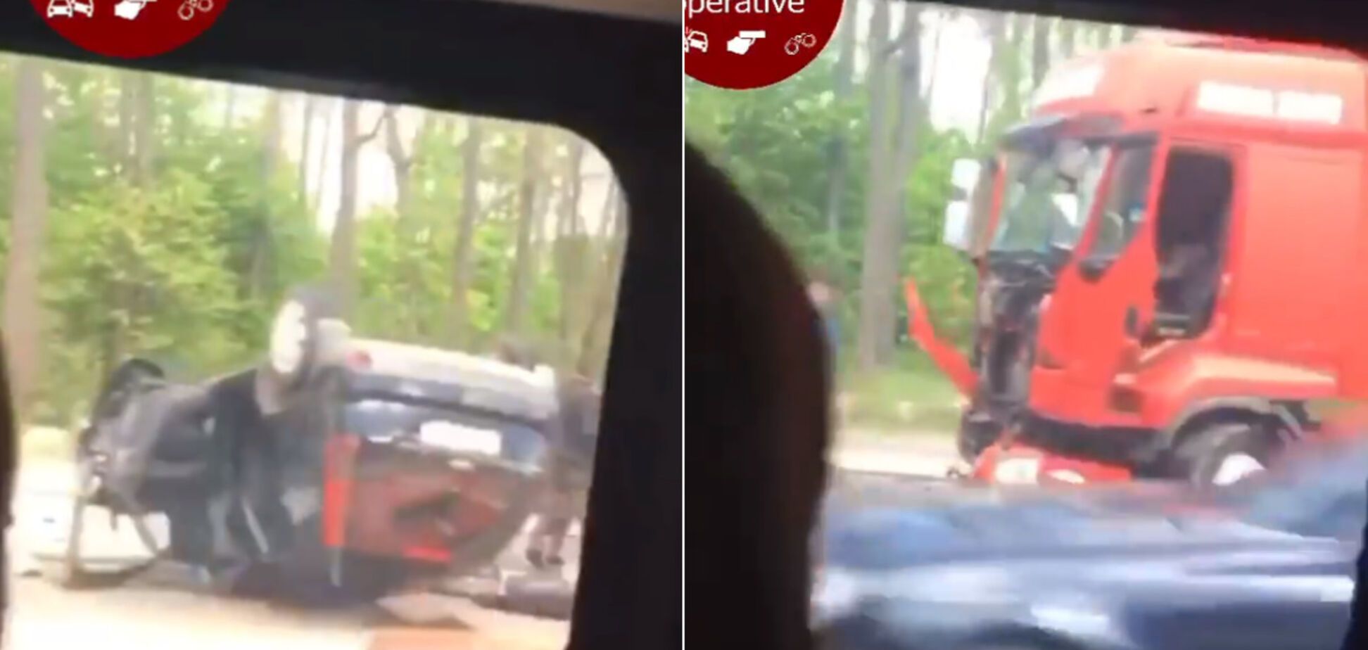 На трассе под Киевом произошло смертельное ДТП с грузовиком