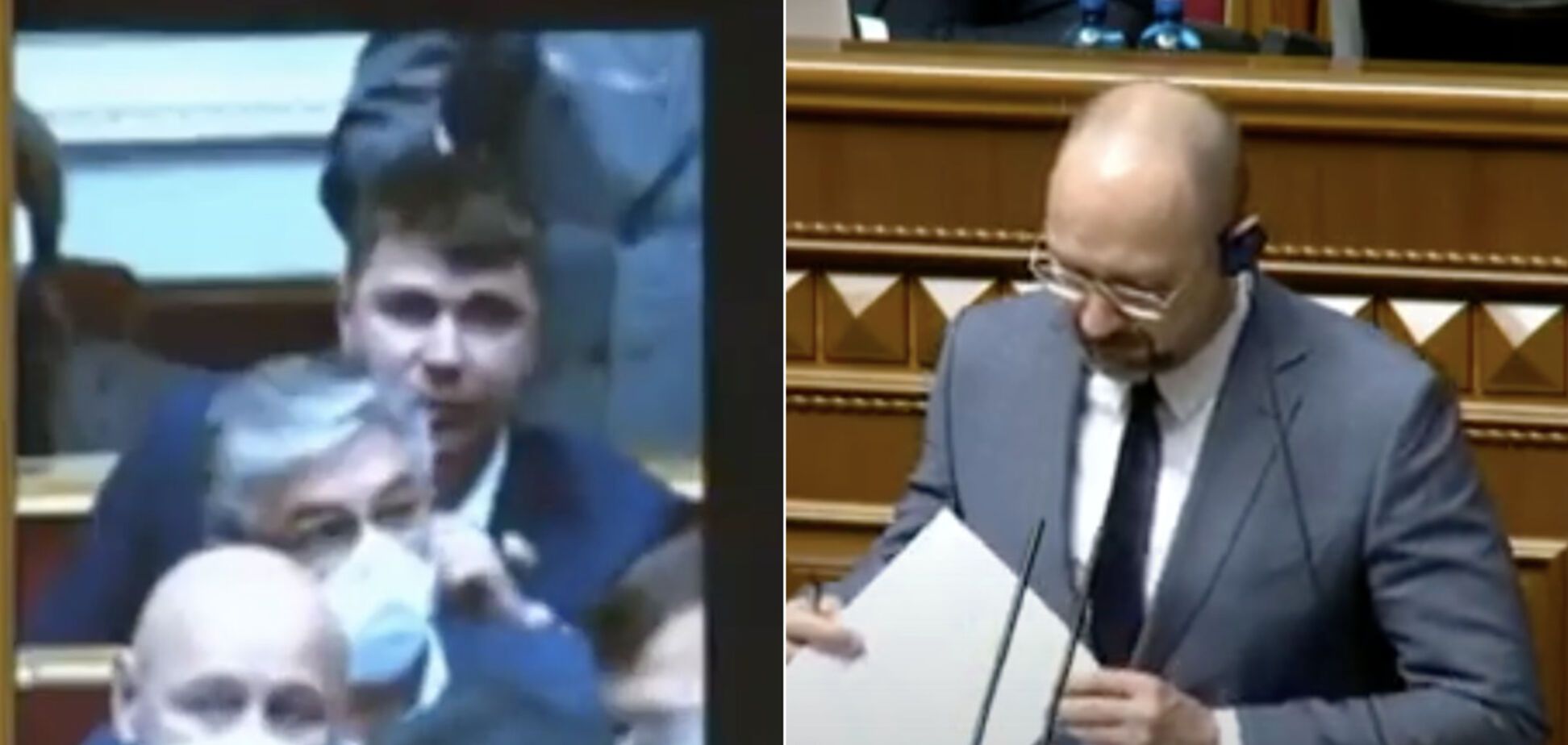 Шмыгаль не сдержал эмоций после вопроса нардепа Полякова в Раде. Видео