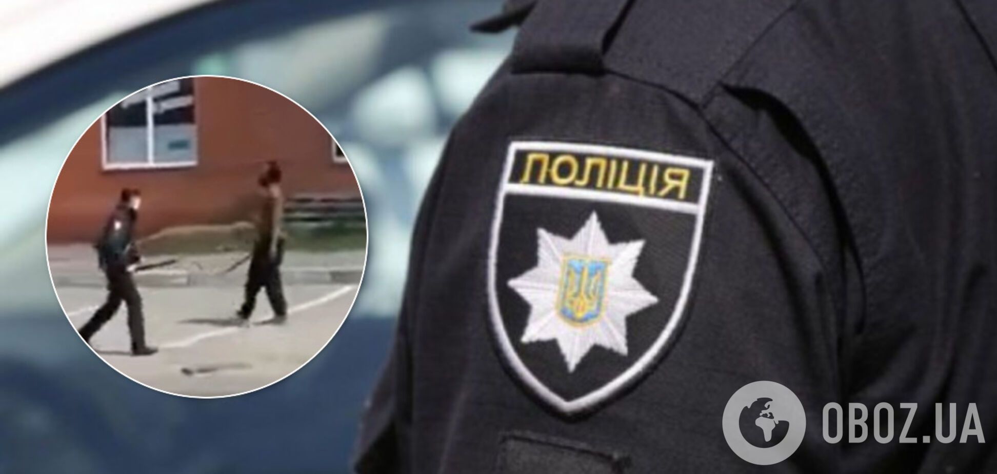 В Харькове иностранец избил полицейского из-за масочного режима. Инцидент попал на видео