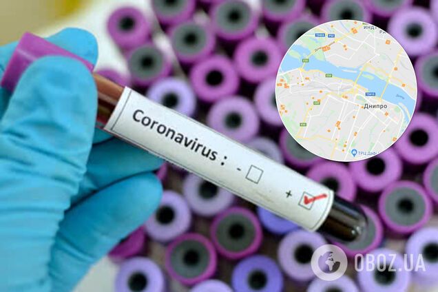 У Дніпрі зростає кількість заражених коронавірусом: опублікована свіжа статистика. Мапа